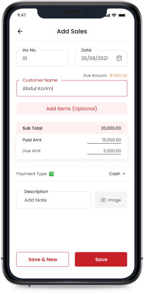 ApnaPOS billing and inventory software dashboard